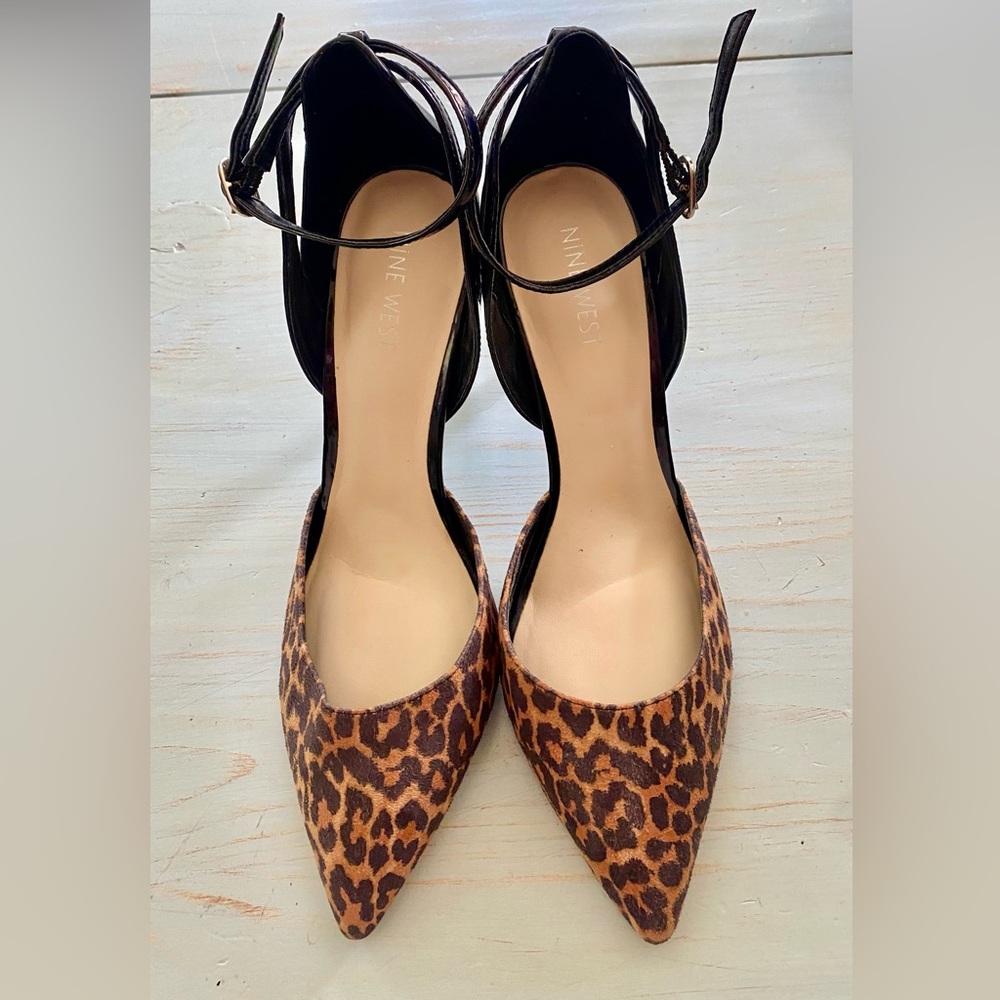 Nine West Leopard High Heels